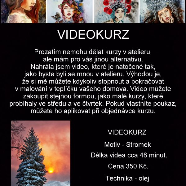 Videokurz malování - Stromek 