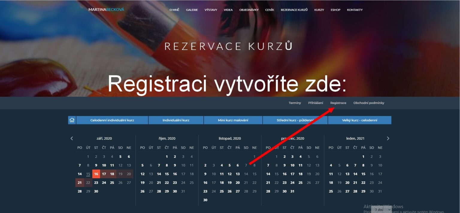 Registrace