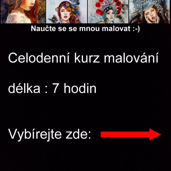 Celodenní kurz malování 