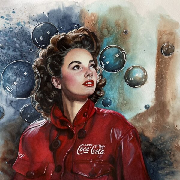 CocaCola - Pin Up