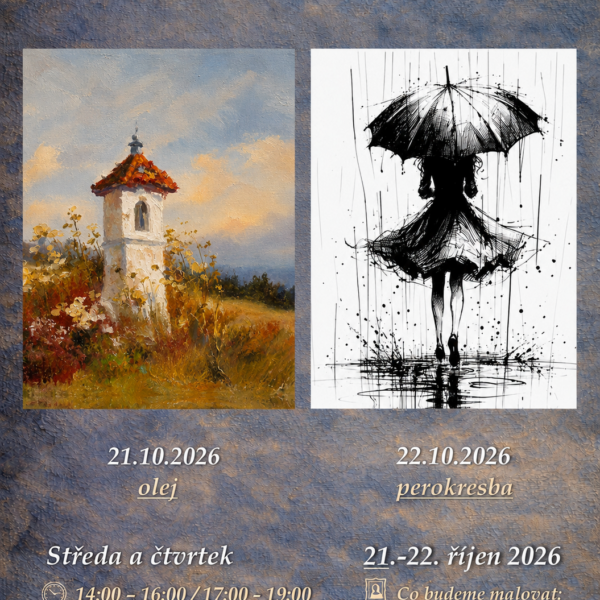 Mini kurzy malování - 21.-22.10.2026
